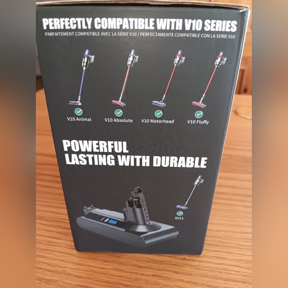 Dyson V 10 compatible battery - Picture 6 of 7